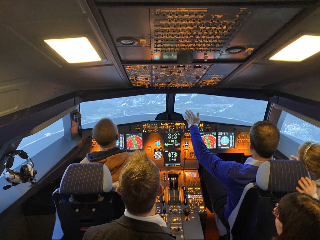 EVJ dans un avion avec option repas