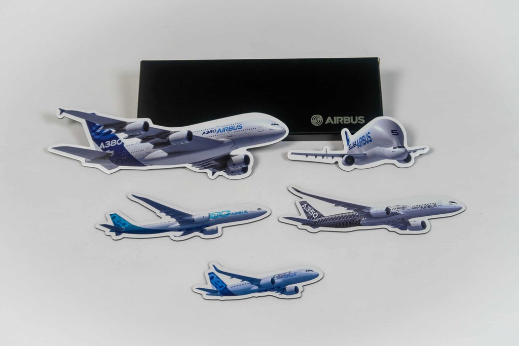 Magneetset Airbus